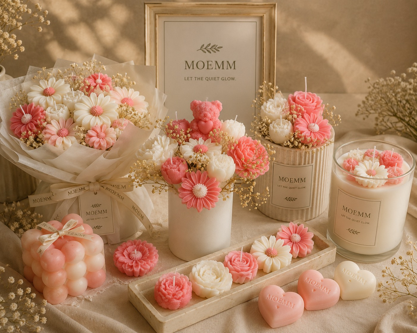 Bouquet candle 2