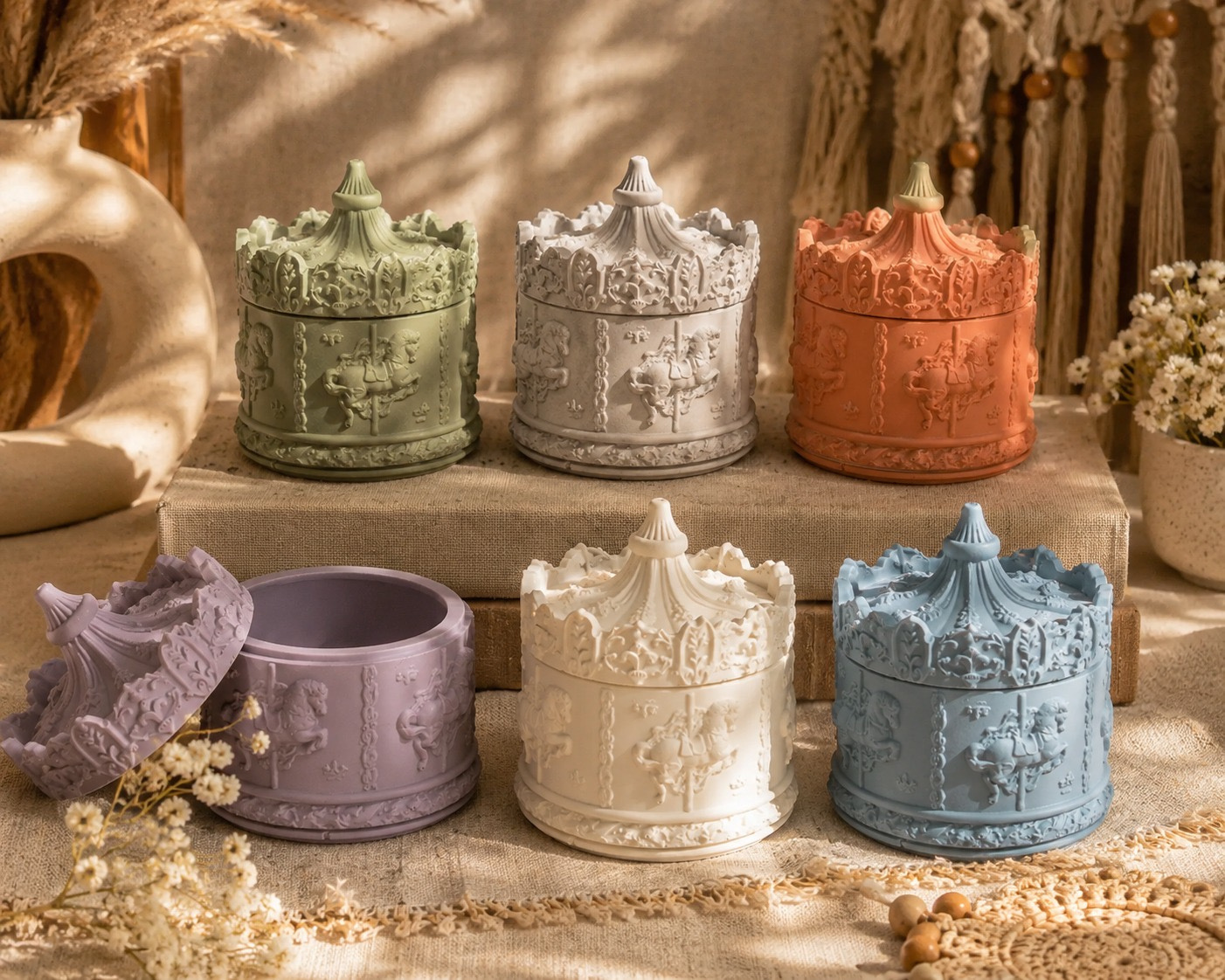 Carousel candle