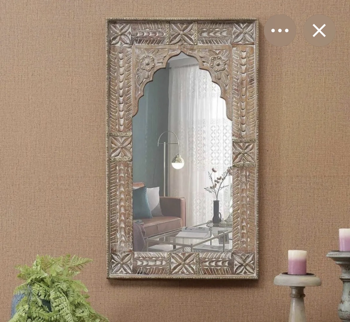 Mirror jharokha