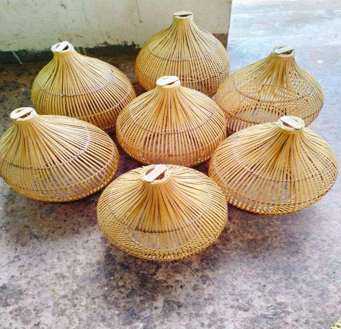 Woven rattan lamps 3